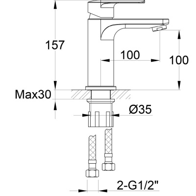 Suburb Basin Mixer - Chrome